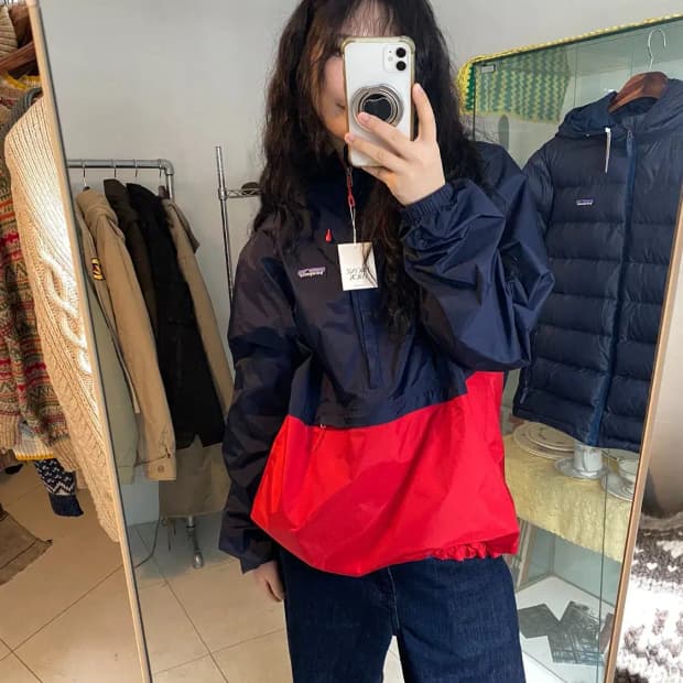 파타고니아 반집업 아노락 (Man L) 12465