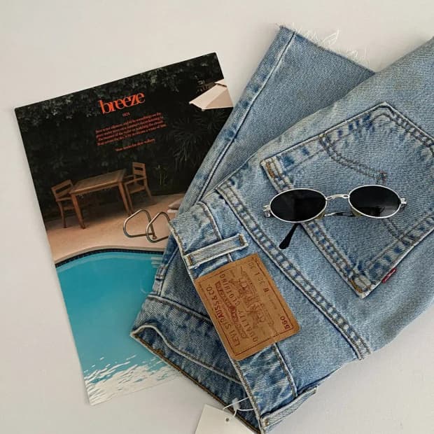 리바이스 550 데님 팬츠 (29) 10057