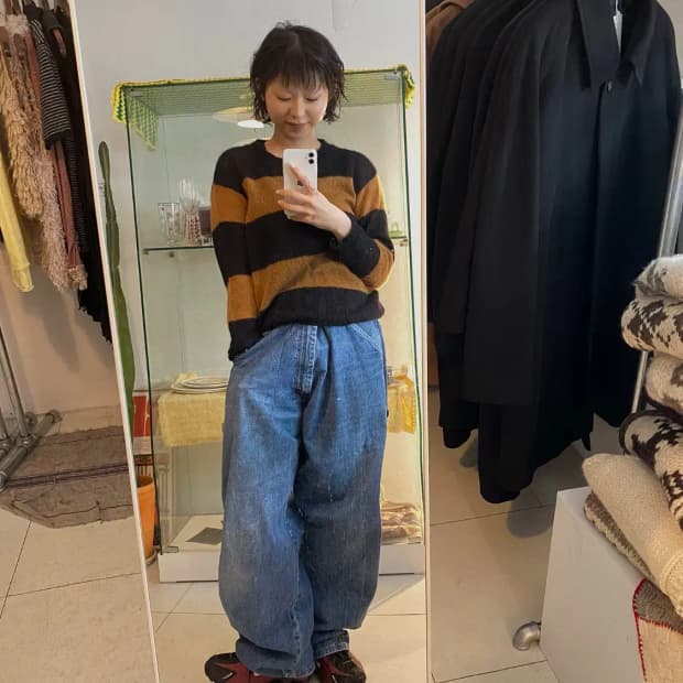 이자벨마랑 라운드 니트 (Woman L) 12515