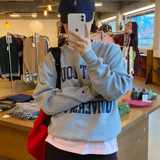 챔피온 프린팅 맨투맨 (Man M) B0961