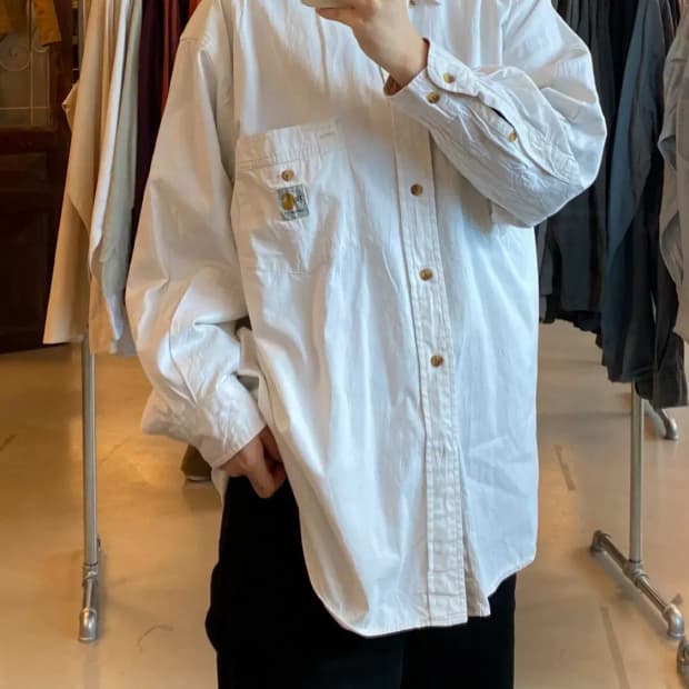 칼하트 솔리드 셔츠 (Man XL) B1070