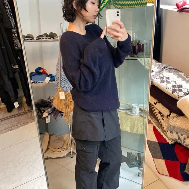 아페쎄 라운드 니트 (Woman L) 12724