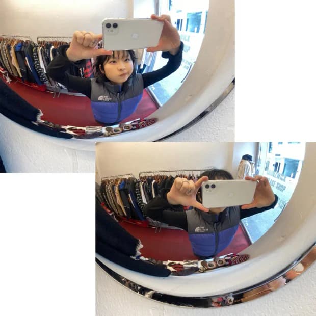 노스페이스 조끼 패딩 (Woman M~L) 12717