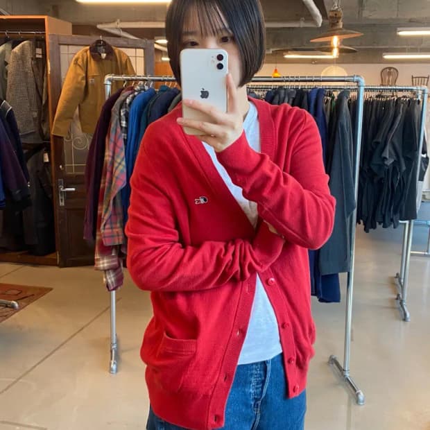 라코스테 가디건 (Woman M) B1198