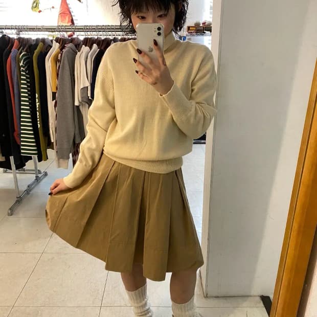 입생로랑 폴라 니트 (Woman XL) 12748