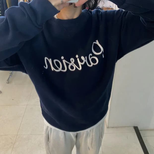 메종 키츠네 맨투맨 (Man L) 12778