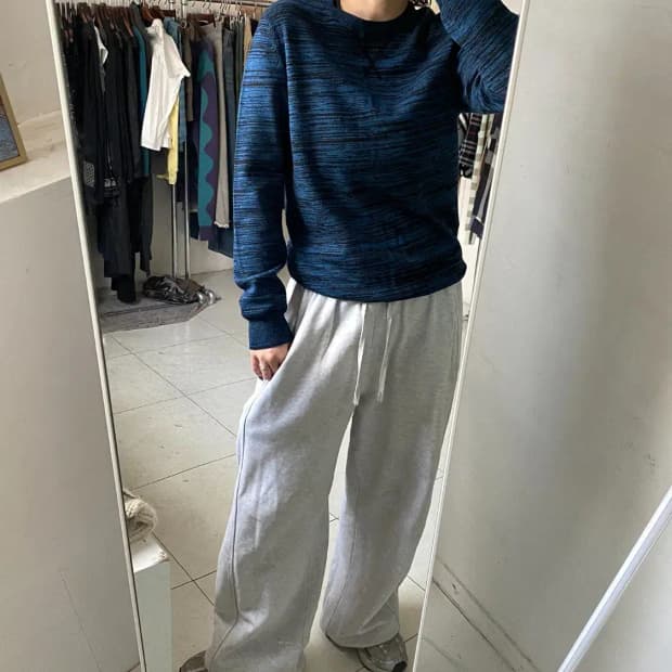 아페쎄 패턴 니트 (Woman M) 12774