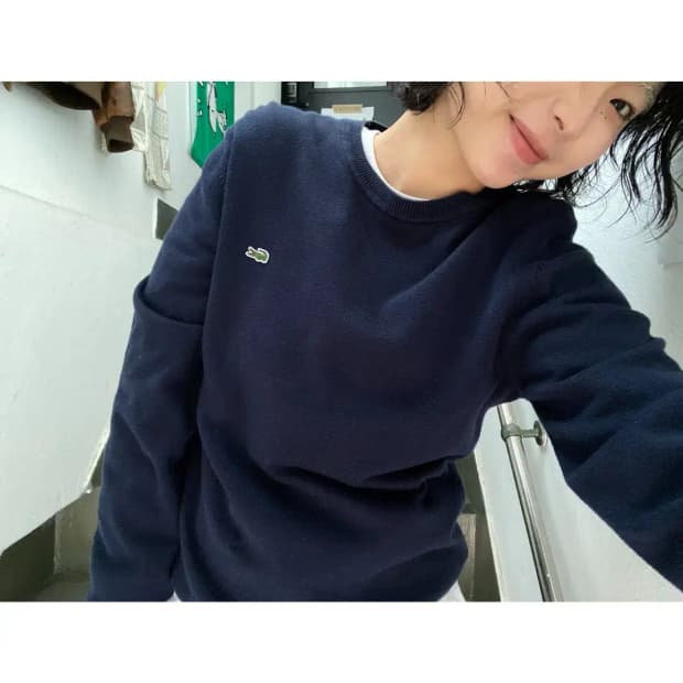 라코스테 라운드 니트 (Woman L) 12787