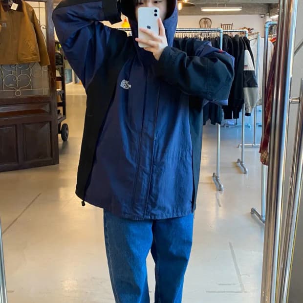 노스페이스 배색 점퍼 (Man 2XL) B1246