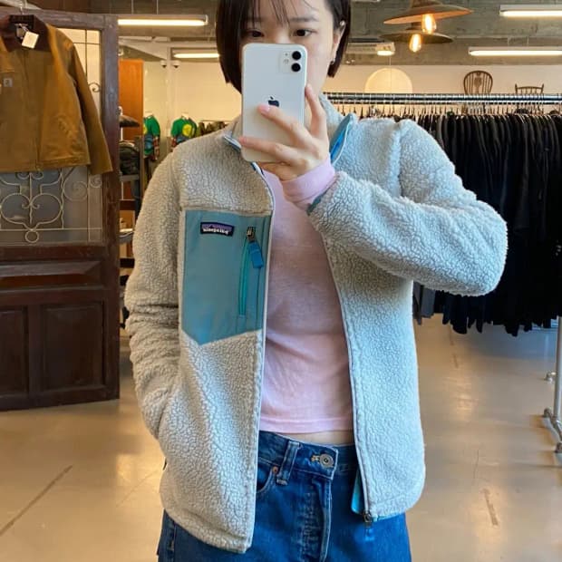 파타고니아 후리스 집업 (Woman S) B1238