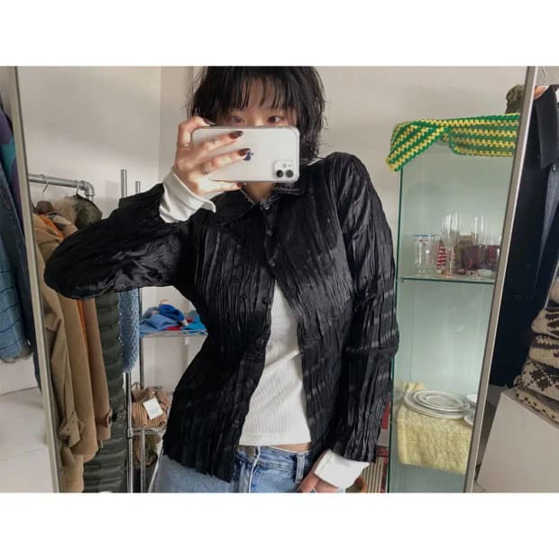 빈티지 블라우스 (Woman M) 12821