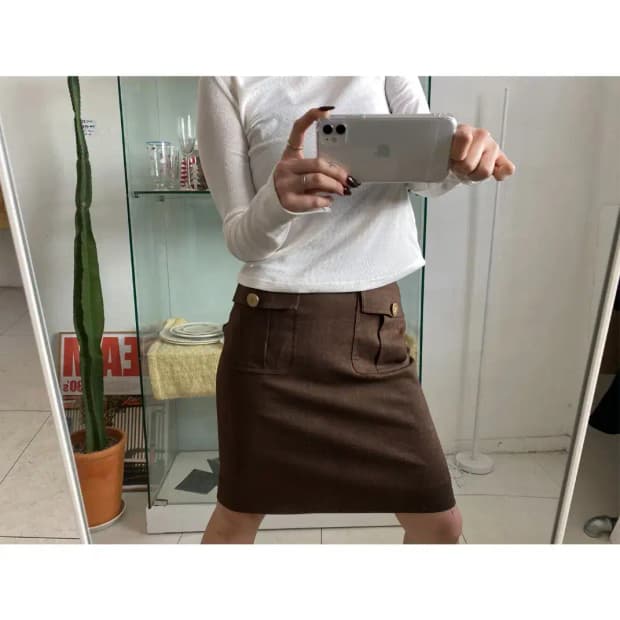 셀린느 포켓 미디움 스커트 (27 inch) 12902