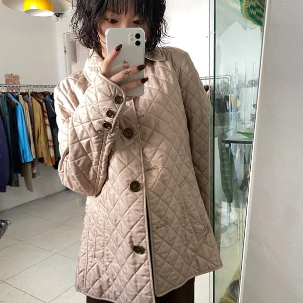 버버리 패딩 자켓 (Woman L) 12898