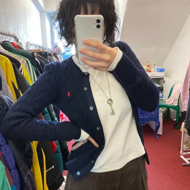 폴로랄프로렌 가디건 (Woman XS) 12930