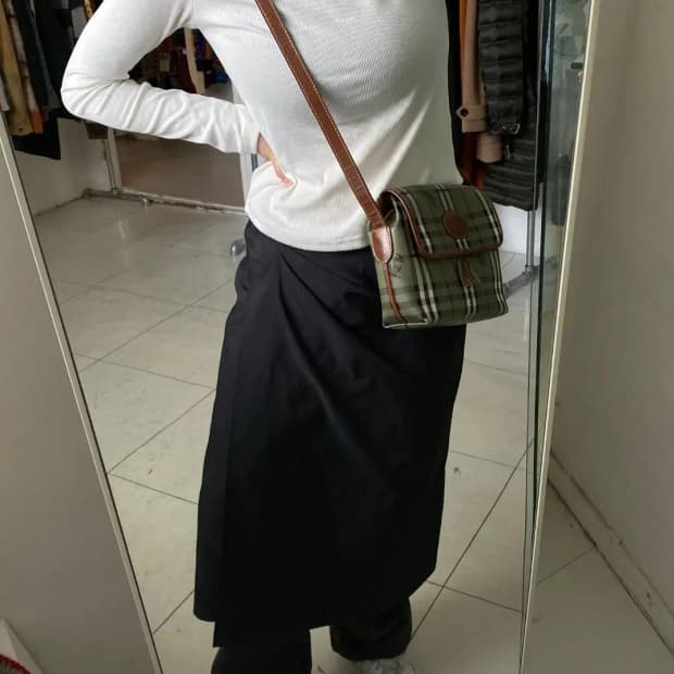 버버리 크로스백 12985