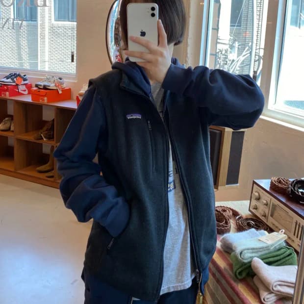 파타고니아 조끼 집업 (Man S) B1490