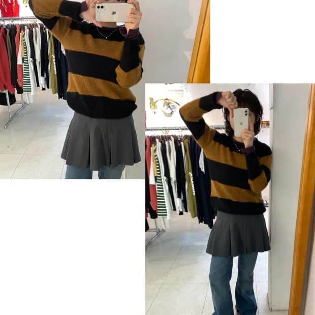 이자벨마랑 라운드 니트 (Woman L) 13128