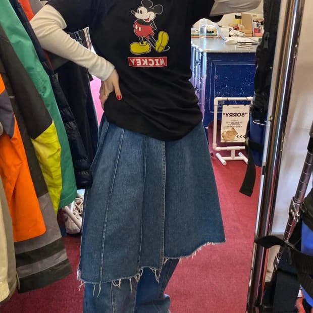 디즈니 미키 반팔 티셔츠 (Woman L) 13176