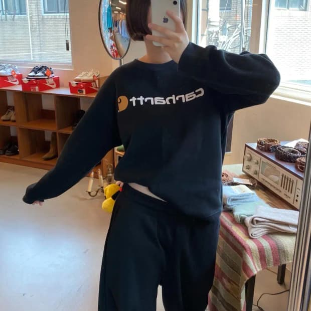 칼하트 기모 맨투맨 (Man L) B1638