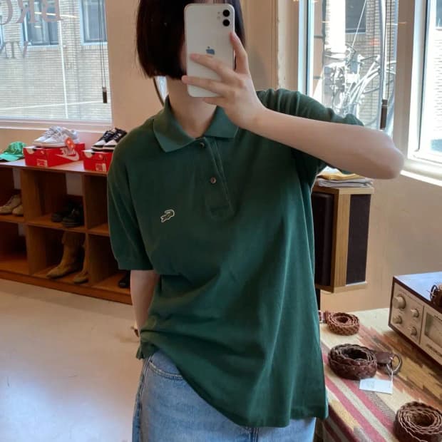 라코스테 1/2 카라 티셔츠 (Man S) B1696