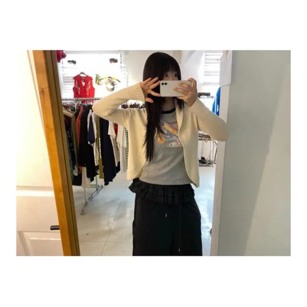 꾸레쥬 니트 가디건 (Woman M) 13312