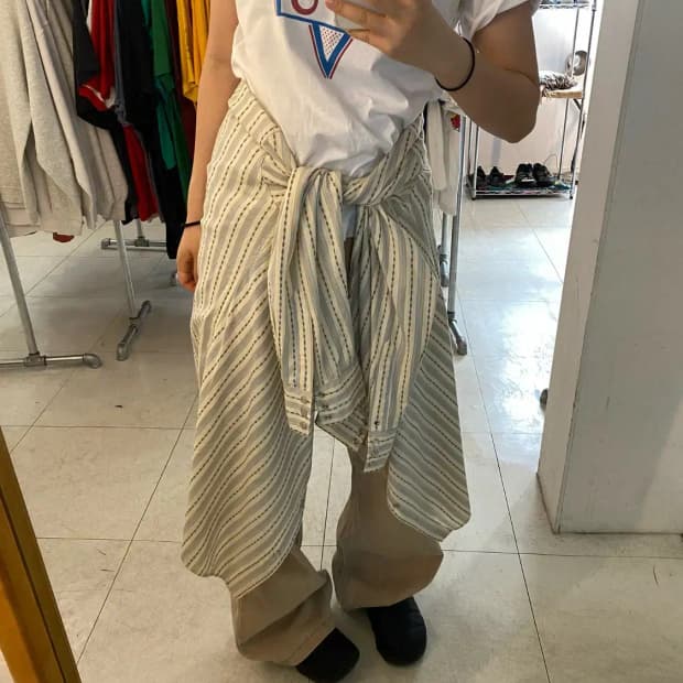 타미힐피거 패턴 셔츠 (Man XXL) 13381