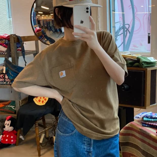 칼하트 1/2 티셔츠 (Man M) B1774