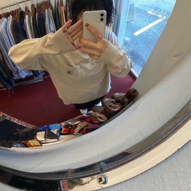 칼하트 긴팔 티셔츠 (Man L) 13423