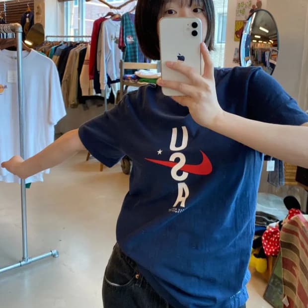 나이키 1/2 티셔츠 (Man S) B1909