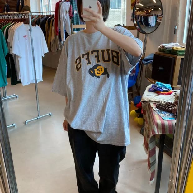 챔피온 1/2 티셔츠 (Man 2XL) B1946