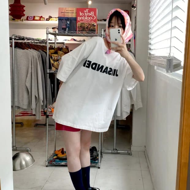 질샌더 1/2 티셔츠 (Man XL) R02