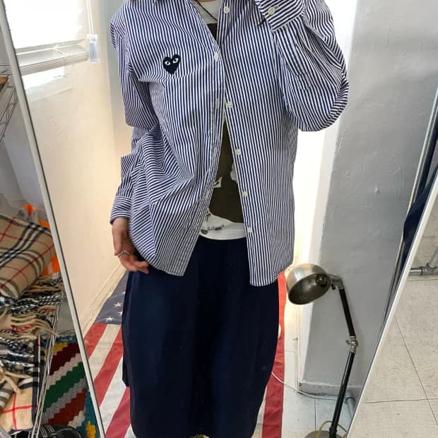 꼼데가르송 스트라이프 셔츠 (Man S) 13739