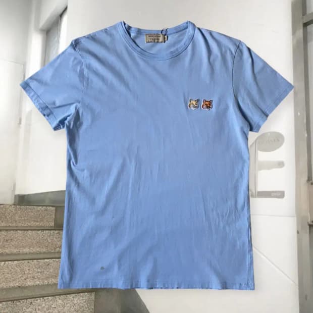 메종키츠네 1/2 티셔츠 (Man S) AC0002