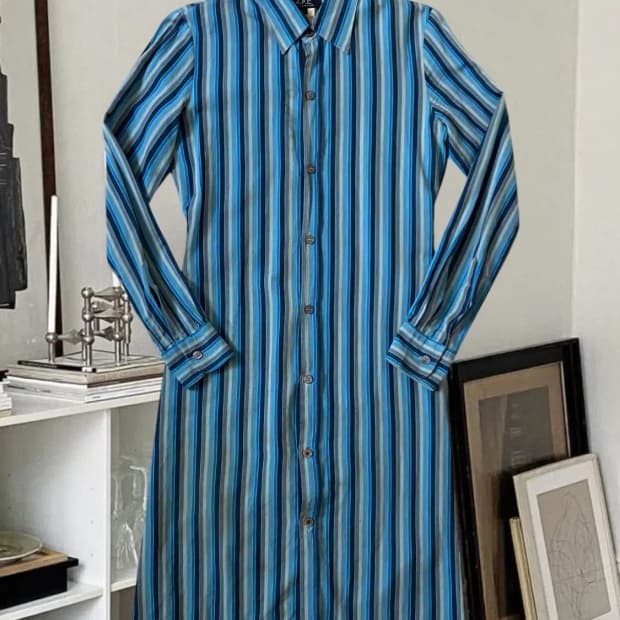 아페쎄 스트라이프 원피스 (Woman XS) AB0135