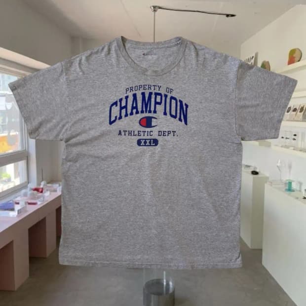 챔피온 1/2 티셔츠 (Man 2XL) AB0133