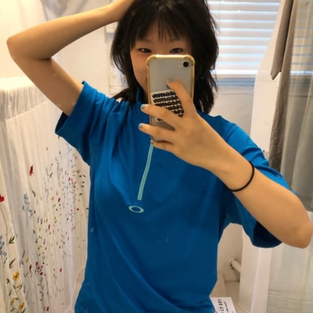 오클리 반집업 1/2 티셔츠 (Man L) AB0282