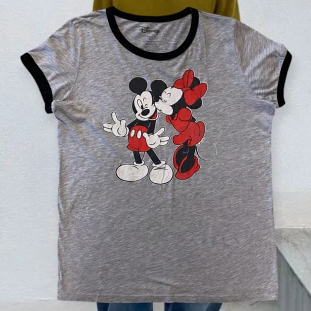 디즈니 반팔 티셔츠 (Woman XL) AA0325