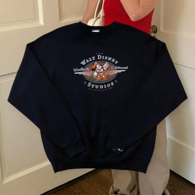 디즈니 맨투맨 Made in USA, 50 / 50 (Man S) AA0