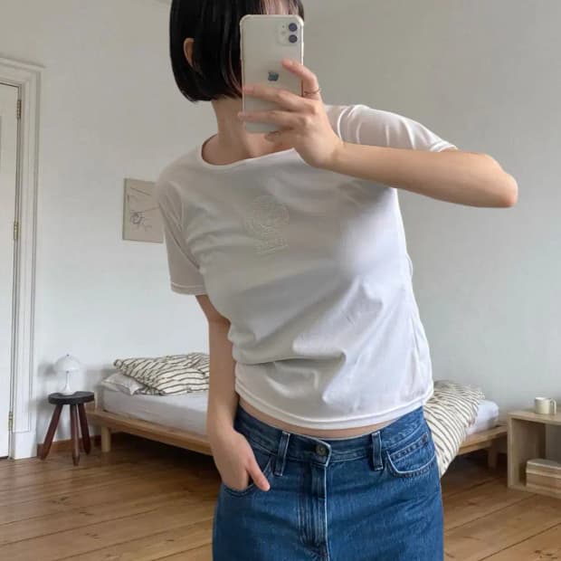 베르사체 1/2 티셔츠 (Woman S) AB0542