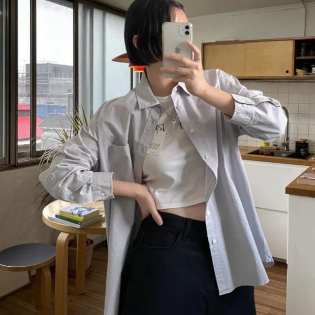 포터리 포켓 셔츠 (Man XL) AB0648