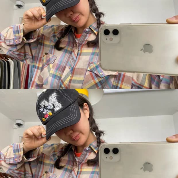 디즈니 캡 모자 (Free) AB0675