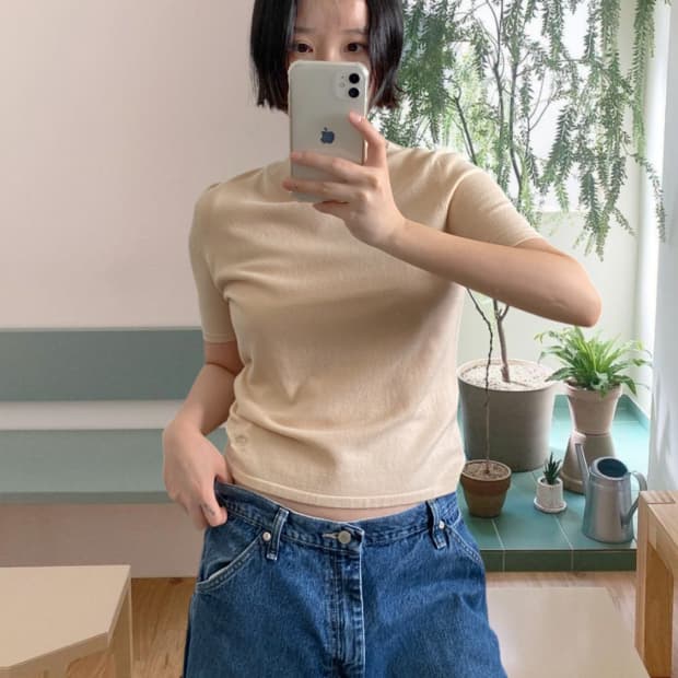 버버리 반팔 니트 (Woman S) AB0678