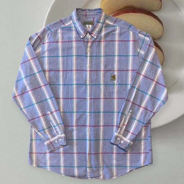 칼하트 체크 셔츠 (Man 2XL) AA0549