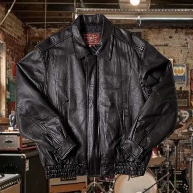 빈티지 레더 자켓 (Man 2XL) / [AB1302]