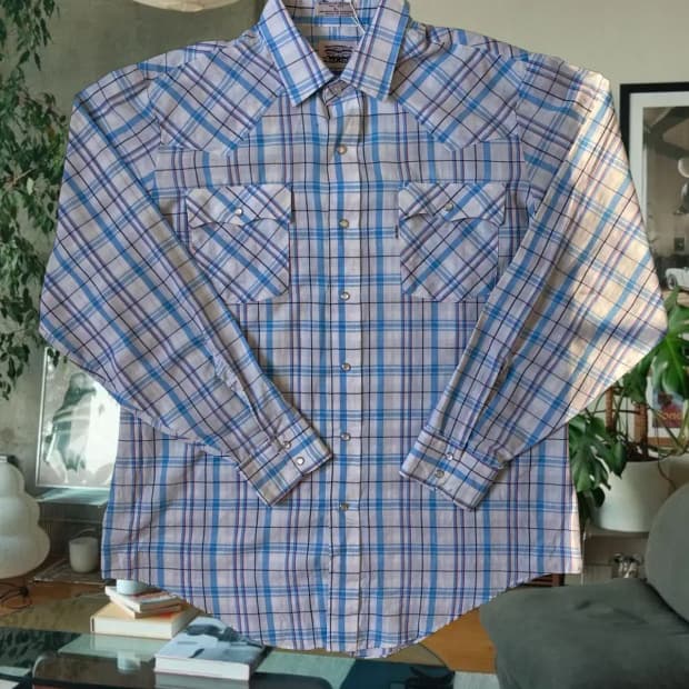 리바이스 체크 셔츠 (Man XL) / [AB1338]
