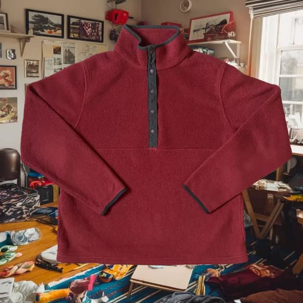 빈티지 반집업 후리스 (Woman L)) / [AB1444]