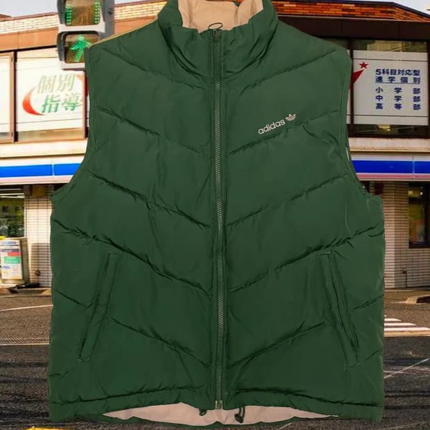 아디다스 조끼 패딩 (Man M) / [AB1469]