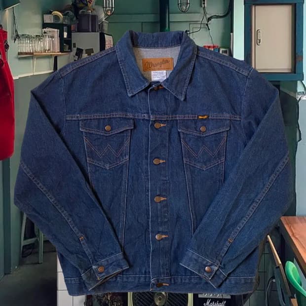 빈티지 웨스턴 데님자켓 (Man L) / [AB1482]