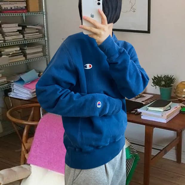 챔피온 스웻셔츠 (Woman L) / [AA1132]