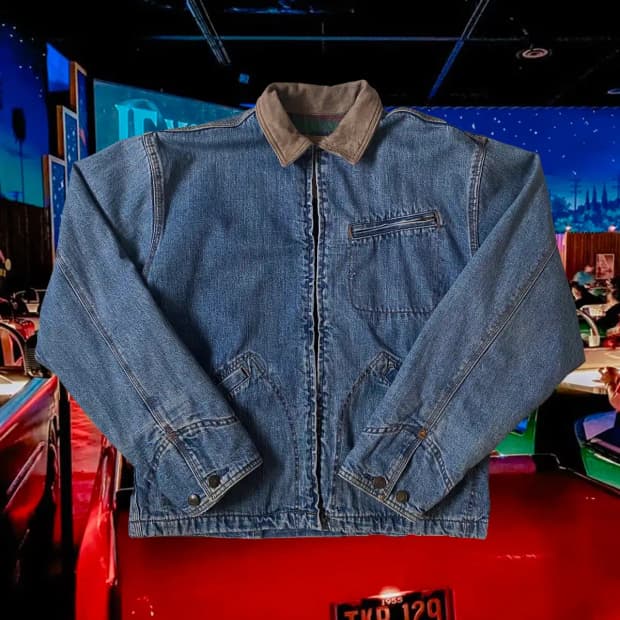 빈티지 데님 자켓 (Man L)/ [AB1523]